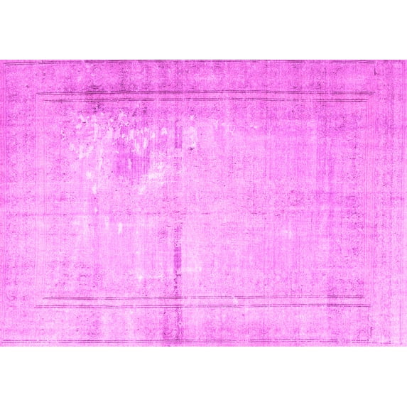 Ahgly Company Indoor Rectangle Persian Pink Traditional Area Rugs, 3' x 5'