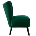 thumbnail image 4 of Modern Green Chair for Living | Use in Primary Spaces | Solid Wood and Plywood Construction | Solves Space and Strength Demands, 4 of 4