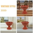 thumbnail image 3 of CTIRCHIU Ensemble de 2 Urnes en Plastique Pot de Fleurs Colonne Romaine Jardinière Présentoir de Plantes pour Femmes, 3 of 8