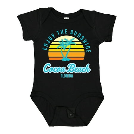 

Inktastic Summer Enjoy the Sunshine Cocoa Beach Florida in Blue Gift Baby Boy or Baby Girl Bodysuit