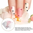 thumbnail image 2 of 8 hojas en forma de corazón Nail Art Stickers Calcomanías Día de San Valentín Uñas DIY Decoración, 2 of 5