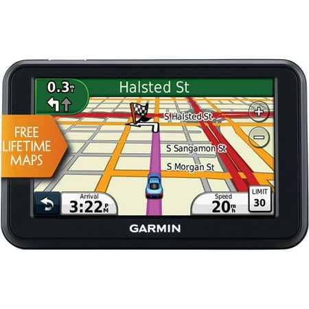 4.3 In. GPS Navigator with United States Map Coverage and Lifetime Map Updates