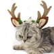 thumbnail image 1 of Diadema navideña para mascotas, diadema con astas de reno, disfraz navideño para mascotas, accesorio para el pelo para perros, 1 of 5