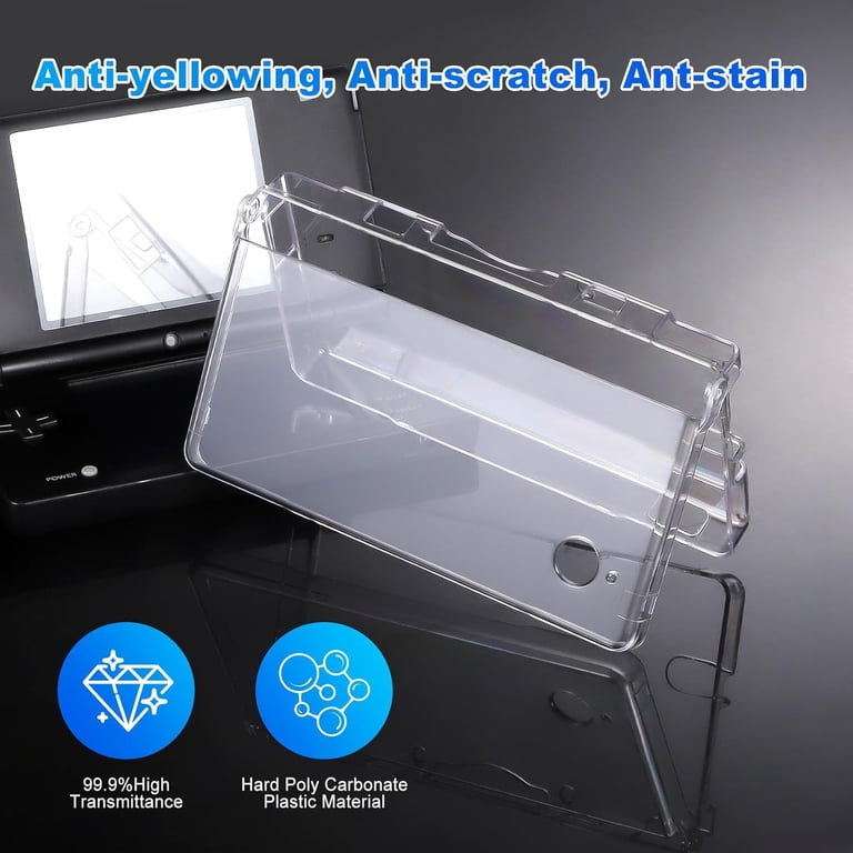 Crystal Clear Hard Shell Protective Case Cover for Nintendo DSi