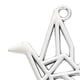 thumbnail image 3 of 30x dijes de grullas de Origami, dijes de grullas de papel para mujeres, colgantes de joyería de aleación de Zinc para llaveros, decoraciones hechas a Plata Macarena colgantes de encantos, 3 of 5