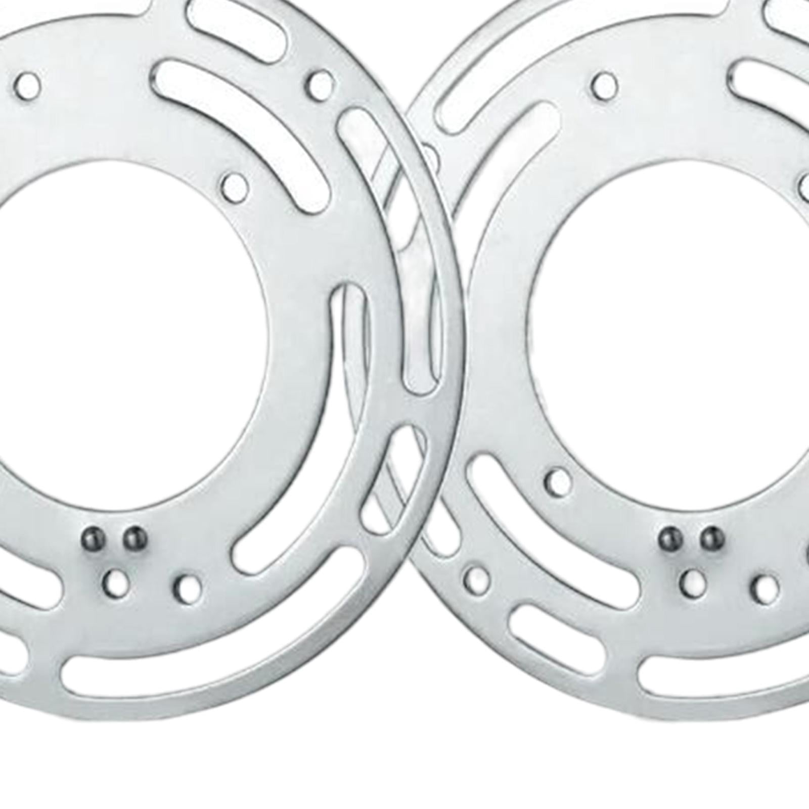 oshhnii 2 Pieces Ceiling Light Fixture Mounting Bracket Round Lightweight Crossbar Plate