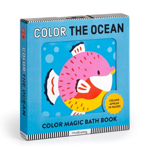 Color the Ocean Color Magic Bath Book, (Paperback)
