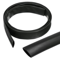 Uxcell 1/2 Inch Heat Shrink Tubing Waterproof, 3:1 Dual Wall Marine Adhesive Lined Industrial Heat Shrink Tube Wiring Wrap 4ft, Black