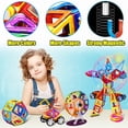 thumbnail image 4 of Bloques de construcción magnéticos de 50 piezas: tamaños grandes y pequeños - Juguetes magnéticos de bricolaje para niños - ¡Juego de construcción de diseñador, regalos para niños!, 4 of 4