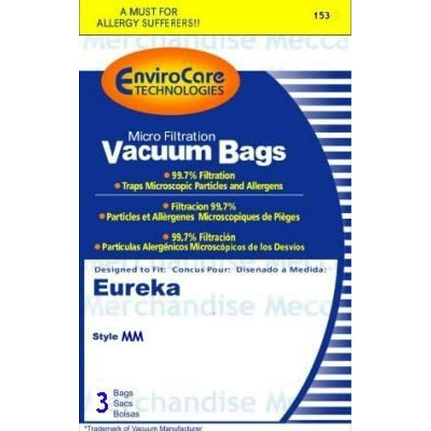 Replacement Part For Eureka Sanitaire Vacuum Bags for Style MM Mighty