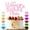 Baby Pink, variant on Personalized Cake Topper Happy Birthday Cake Toppers Birthday Cake Toppers Cake Decorations For Any Name Any Age 1st 13th 16th 18th 21st 30th 40th 50th 60th 70th(Green)