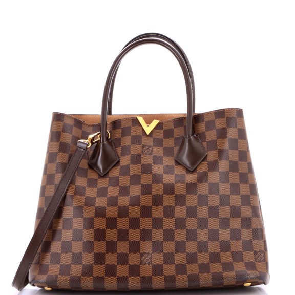 Pre-Owned Kensington Handbag Damier By Rebag