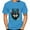 Blue, variant on Big and Tall Shirts for Men T Shirt Round Neck Short Sleeve Animal Printing Street Art Sports Shirt Long Sleeved Tops Mens Pocket T Shirts Mens S Large Long for Men Muscle Custom 2XL
