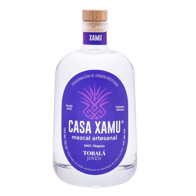 Mezcal Artesanal Casa Xamu Joven Tobalá 750 Ml Casa Xamu Mezcal Artesanal