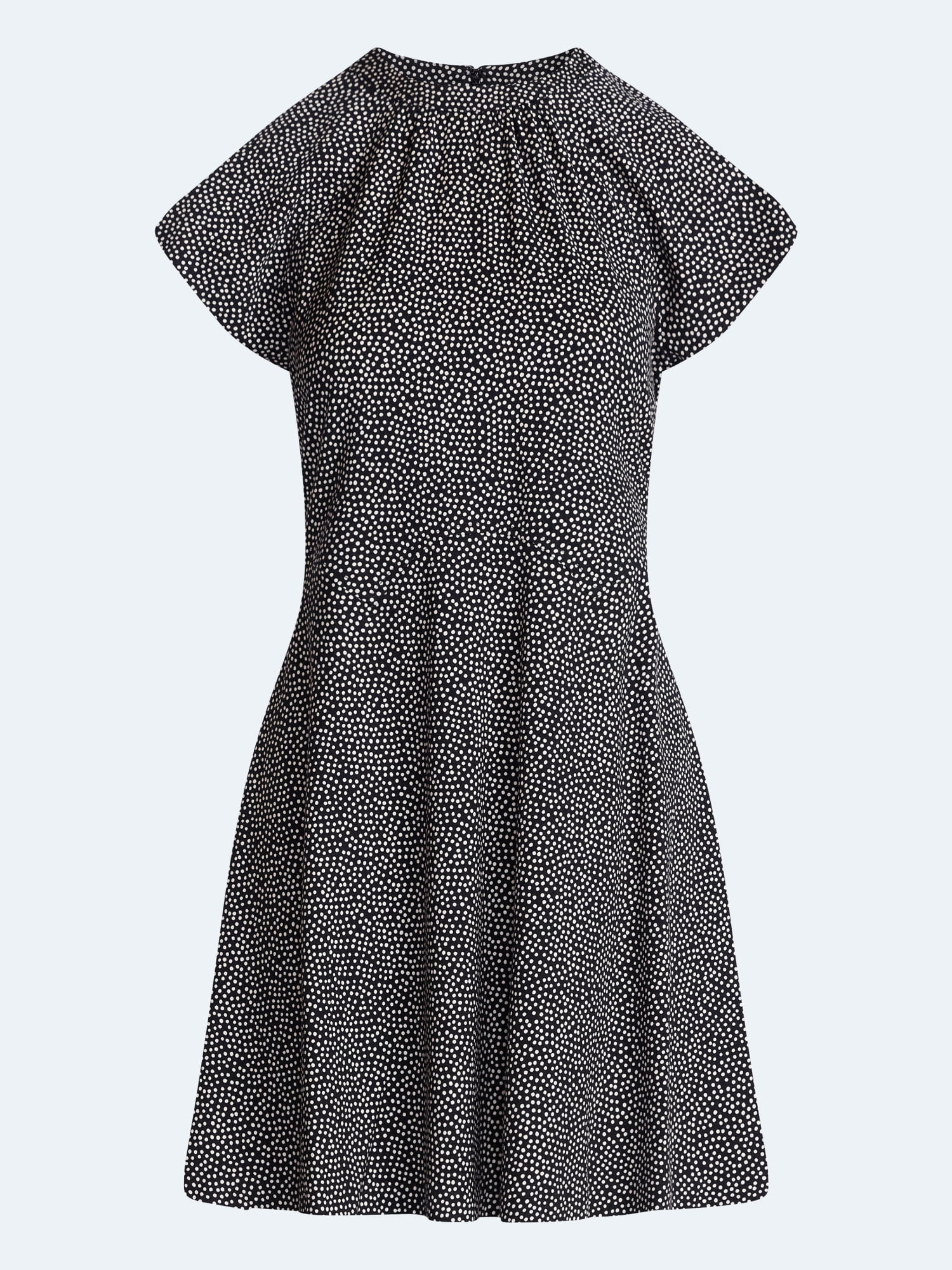 Scoop Women's and Women's Plus Mini Dress with Flutter Sleeves, Sizes XS-4X