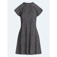 thumbnail image 5 of Scoop Women's and Women's Plus Mini Dress with Flutter Sleeves, Sizes XS-4X, 5 of 5