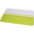thumbnail image 1 of Tapis de Salle de Bain en Mousse à Mémoire de Forme Imprimé Bicolore Vert 36"L x 24"W, 1 of 4