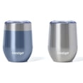 thumbnail image 1 of Termo Vaso 12 Oz Set 2 Piezas Acero Inox Rivernorth Contigo azul Estándar Contigo NA, 1 of 6