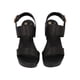 thumbnail image 5 of Zapatillas Casuales Bajas Playa Caribe Negras Tacón Bloque 22, 5 of 5