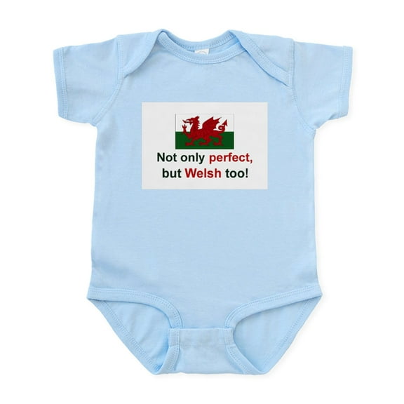 CafePress - Perfect Welsh Infant Bodysuit - Baby Light Bodysuit, Size Newborn - 24 Months