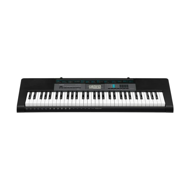 Casio CTK-2550 61 Key Portable Black Keyboard with App Integration/Dance  Music Mode