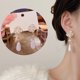 thumbnail image 1 of 1 Par De Pendientes De Borla De Cristal Estrella De La Moda Para Las Mujeres Perla Coreana Gota Larga Fiesta Boda Joyería Regalos, 1 of 4