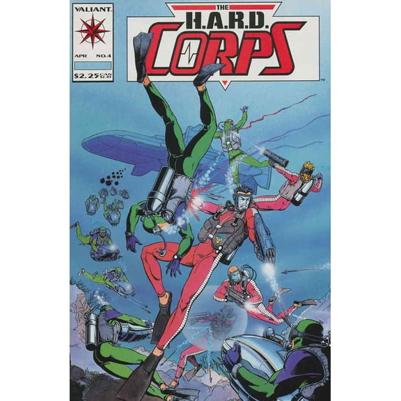 H.A.R.D. Corps, The #4 VF ; Valiant Comic Book