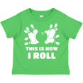 thumbnail image 3 of Inktastic How I Roll Bowling Boys or Girls Toddler T-Shirt, 3 of 5