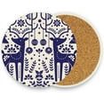 thumbnail image 5 of Coasters for Drinks Set of 4 Pieces Absorbent Ceramic Coasters with Cork Base, Christmas Style of Deer Coffee Coaster Great Gift for Table, Housewarming, Birthday, Kitchen, Home Decor Cup Coasters, 5 of 5