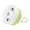 White Green, variant on Vsenkes Badminton Ball Steamer Professional Practical Feather Shuttlecock Humidifier White Green