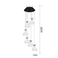 thumbnail image 3 of Solar Colorful Pumpkin Wind Chime Anti-Caída Lámpara Colgante Led Atmósferas Luces Jardín Decoración De Halloween Cateissary HA042805-01, 3 of 6