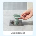 thumbnail image 6 of Kumdkd Universal Drain Cover Plug – Odor Blocking Press-Fit Sewer Cap for Bathroom, Kitchen, RV & Camping – Leak-Proof Silicone Seal, Adjustable Fit (Green, 1-Pack), 6 of 9