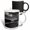 Multicolor, variant on 3drose, Black and White Landscape View of Loch Arkaig, Highlands of Scotland, 11oz Two-tone Green Mug