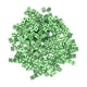 thumbnail image 5 of 100 dados de juego estándar de seis caras con puntos negros de 8 mm para enseñar matemáticas verde, 5 of 8