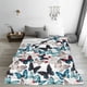 thumbnail image 5 of Balery Butterfly Manta de Felpa Suave y Acogedora – Cobija de Franela Aterciopelada para Cama, Lavable y Cálida para Sofá, Mascotas, Transpirable-50"x40", 5 of 7
