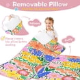 thumbnail image 3 of Pioneer Flower Floral Print Pattern Toddler Nap Mats for Kids Preschool,Sleeping Mat Bag or Kids,Toddler Sleeping Bag,Toddler Nap Mat or Daycare, 3 of 6