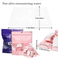 thumbnail image 2 of Compact Disposable Facial Towels, Soft Thick Expandable Sheet Tissues For Travel Home Outdoor Makeup Removal, Individually Wrapped (Multicolor ,30*24CM), 2 of 7