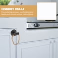 thumbnail image 5 of LOLIPPYY Black Vintage Rope Style Cabinet Handles for Home Furniture, Set of 3 Drawer Pulls, 5 of 8