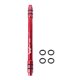thumbnail image 1 of Adaptador de conversión de eje pasante de aleación de aluminio de 2 mm a 9 mm: compatible con 142 mm con repuesto rojo, 1 of 9