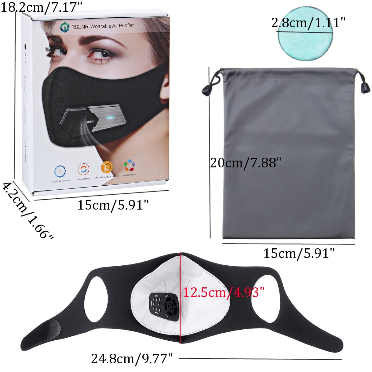 transer anti pollution mask n95