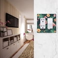 thumbnail image 5 of Yayeee Rocker Switch Wall Plate 3-Gang 6.5"x4.6" Home Decorative Outlet Cover, Flamingo Leaves Pattern, 5 of 6