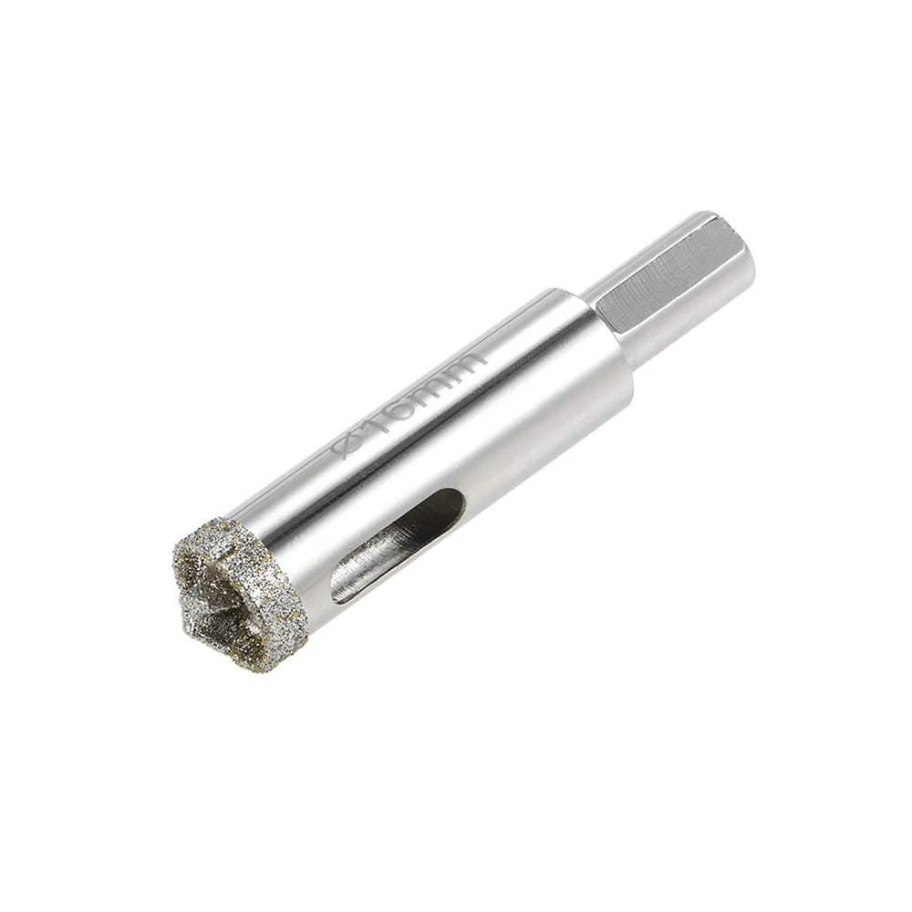 Uxcell 16mm Glass Hole Saw Diamond Core Drill Bit with Center Pilot Bit