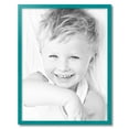 thumbnail image 2 of ArtToFrames 23" x 30" Aqua Picture Frame, 23x30 inch Green Wood Poster Frame (WOM-4428), 2 of 8