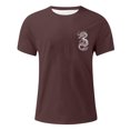 thumbnail image 4 of IROINNID Men'S T-Shirts Big and Tall T Shirts for Men, Business Lightweight Thin Basic Round Neck Trendy Colored Printed Tops, 4 of 4