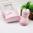 thumbnail image 2 of Lovebay Baby Girls Bowknot Bandage Cotton Booties First Walkers Outdoor Snow Shoes Toddler Warm Boots, 2 of 8