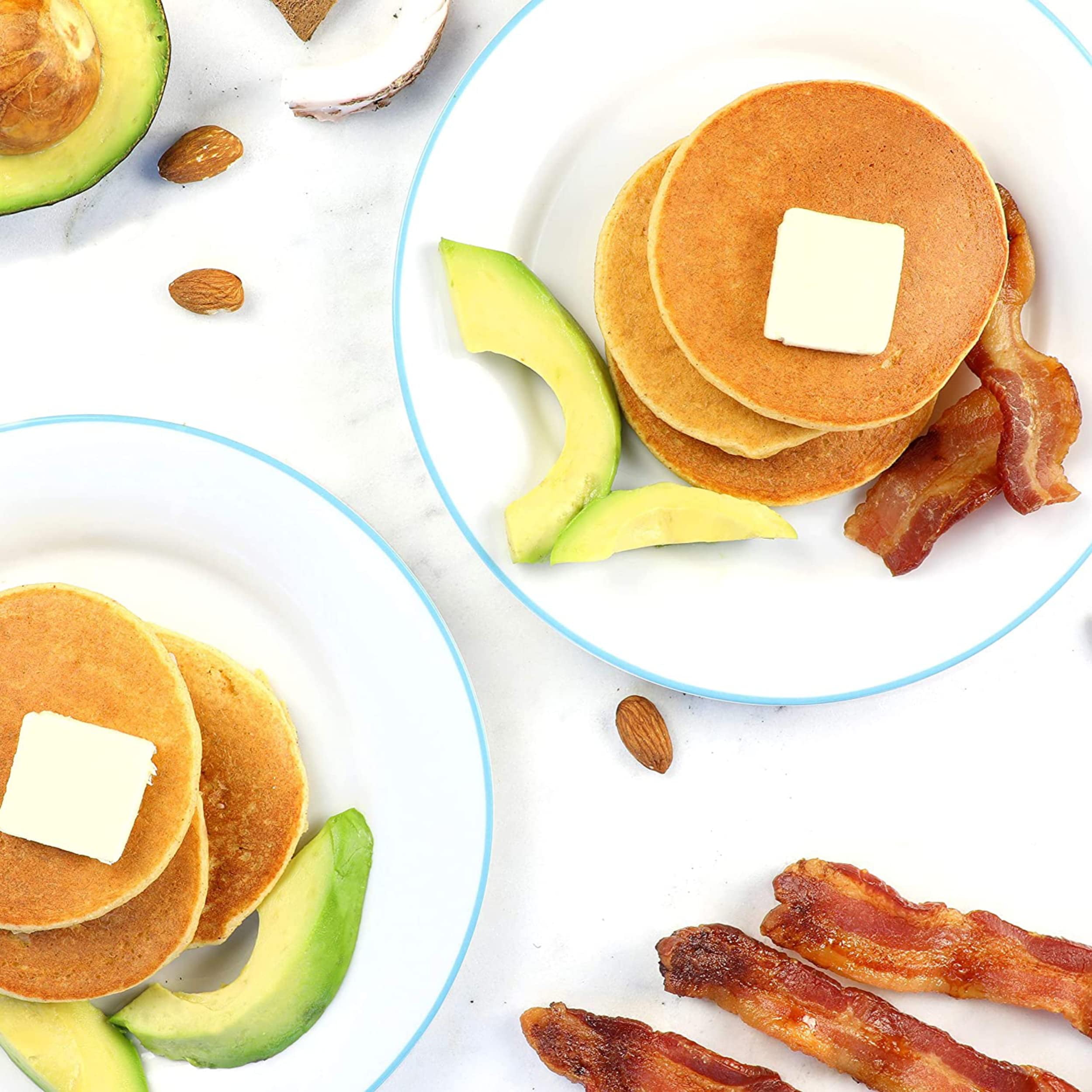 Birch Benders Keto Pancake and Waffle Mix, 10 oz (pack of 2) with Swivel Spoons