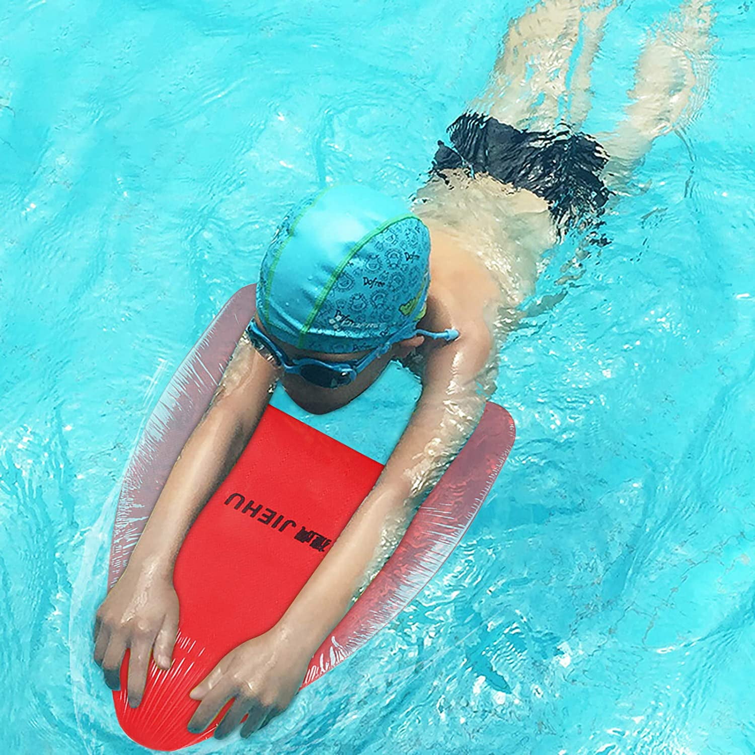 Planche De Natation En U - Flottant EVA, Antidérapante, 44x29 Cm, Pour Débutants Adultes Et Enfants