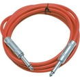 thumbnail image 2 of Seismic Audio SASTSX-6 - Audio cable - mono jack male to mono jack male - 1.8 m - shielded - red (pack of 6), 2 of 3