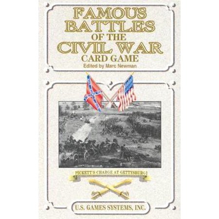 Civil War Series: Famous Battles of the Civil War Card Game: Pickett's Charge at Gettysburg (Total War Series Best Game)