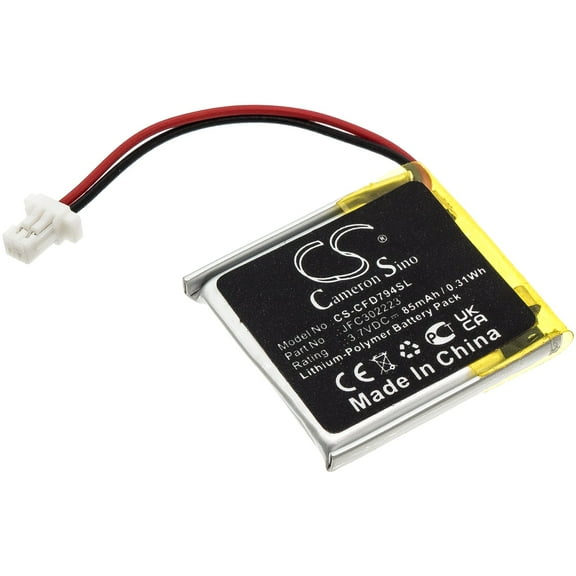 85mAh JFC302223 Battery for Clifford 7941X, 7756X, 7756V, 3706, 4706, 5706, Python 7756P